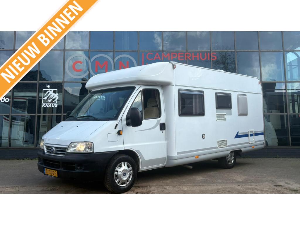 Bürstner Harmony 605 Topindeling,Vastbed, Koelkast, Standaard zit, Fiat, Bedrijf
