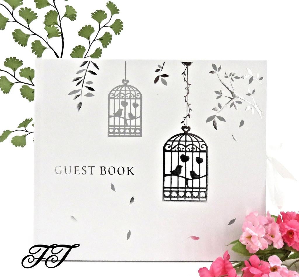 Zeer mooie gastenboek /receptieboek., Ophalen of Verzenden, Nieuw, Feestartikel, Geboorte of Huwelijk