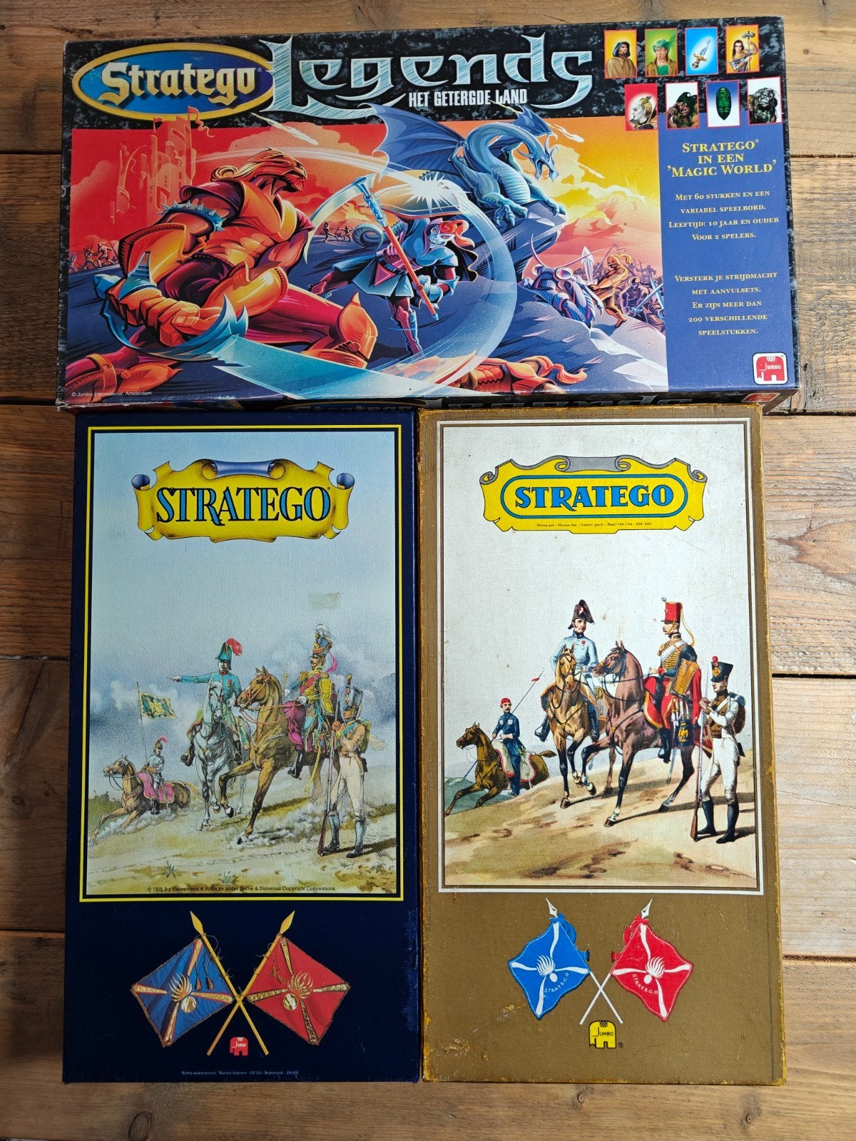 3 Stratego vintage., Ophalen of Verzenden, Jumbo., Jumbo., Jumbo.