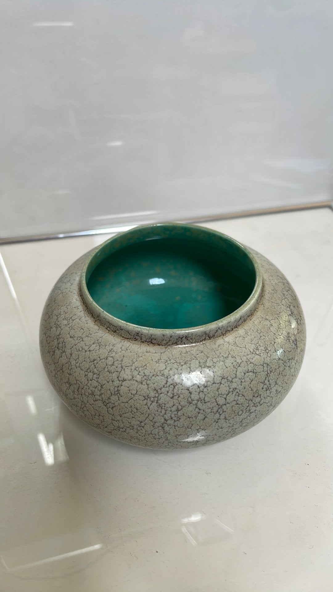 Plazuid Gouda plateel vaasje, Ophalen of Verzenden