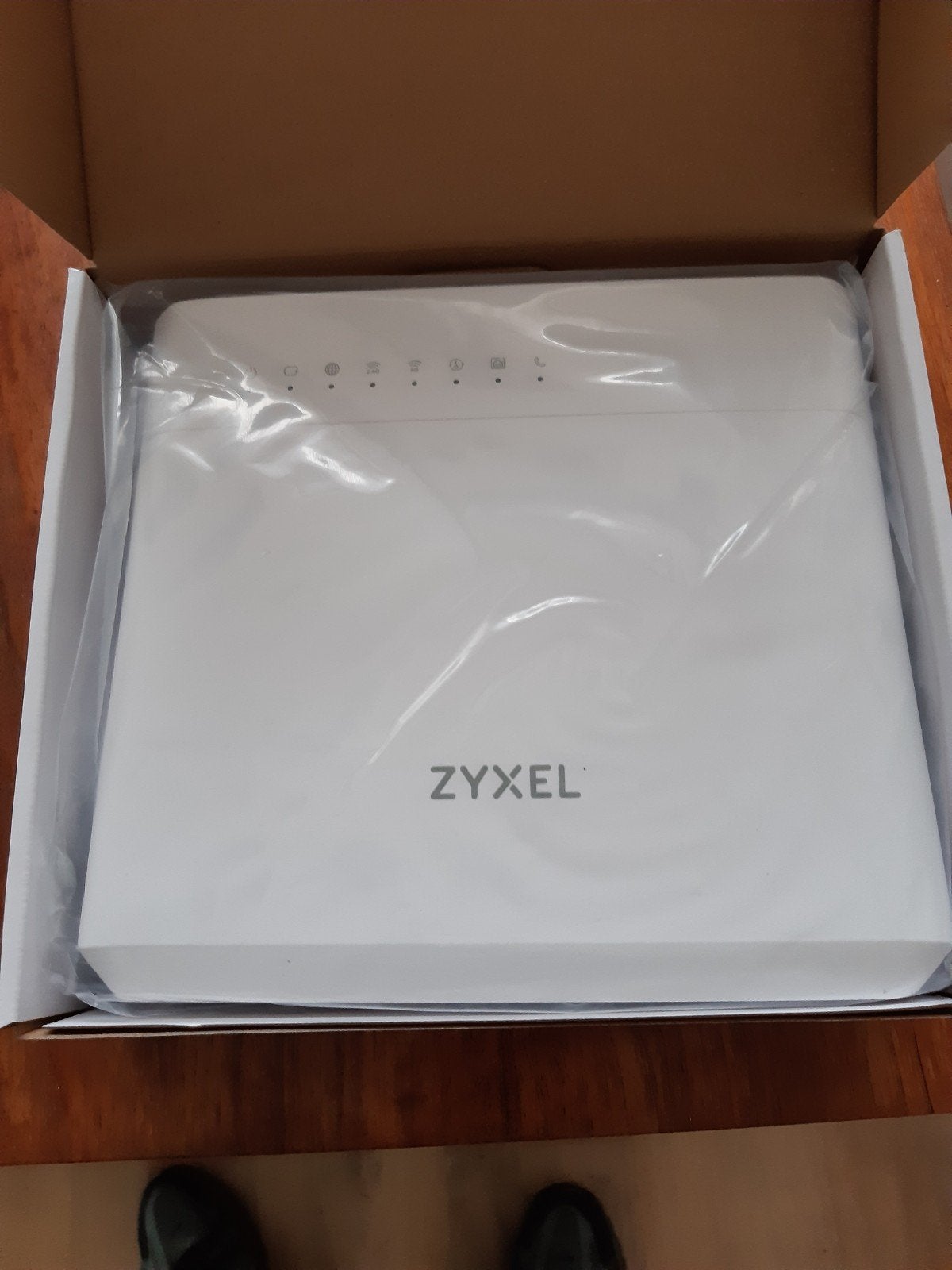 Zyxel modem - Nieuw in doos, Computers en Software, Routers en Modems, Ophalen of Verzenden, Nieuw, Router met modem, Zyxel