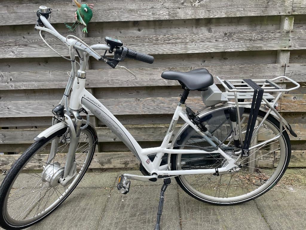 elektrische dames fiets, Ophalen, Sparta, Versnellingen, Zo goed als nieuw