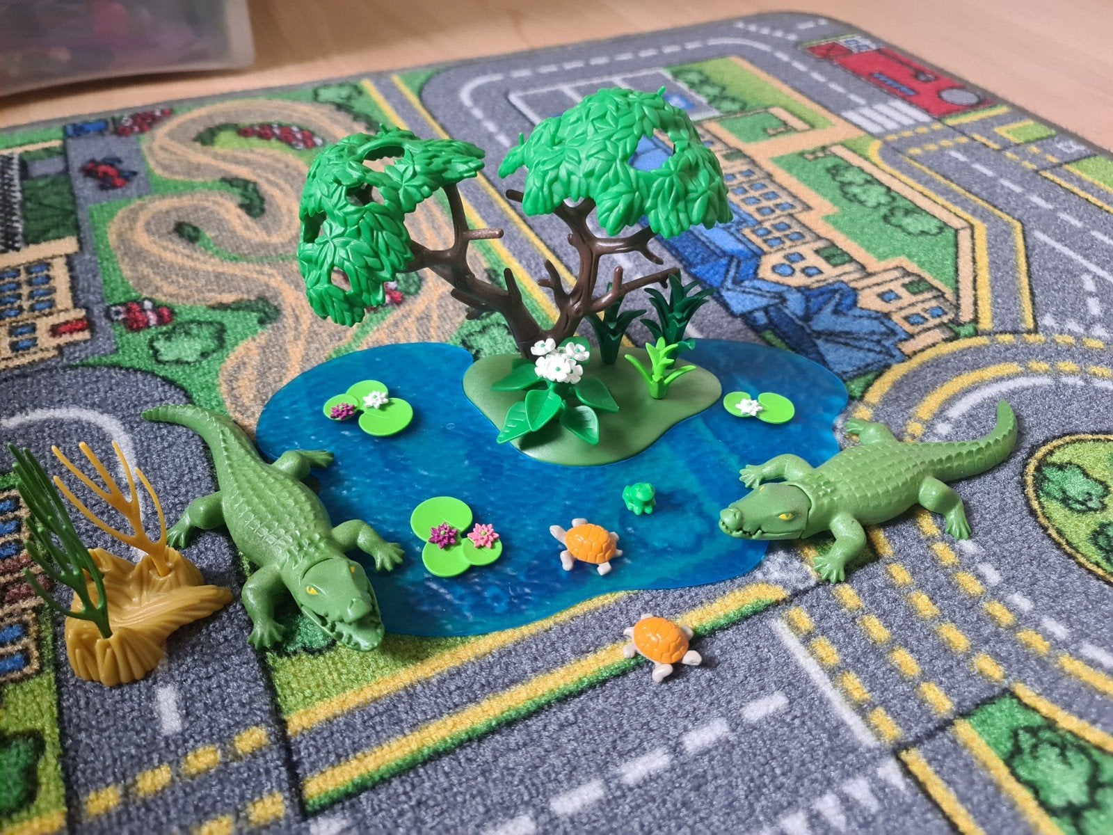 Playmobil krokodillen en moeras (niet compleet), Wild life, Gebruikt, Losse onderdelen, Overige typen
