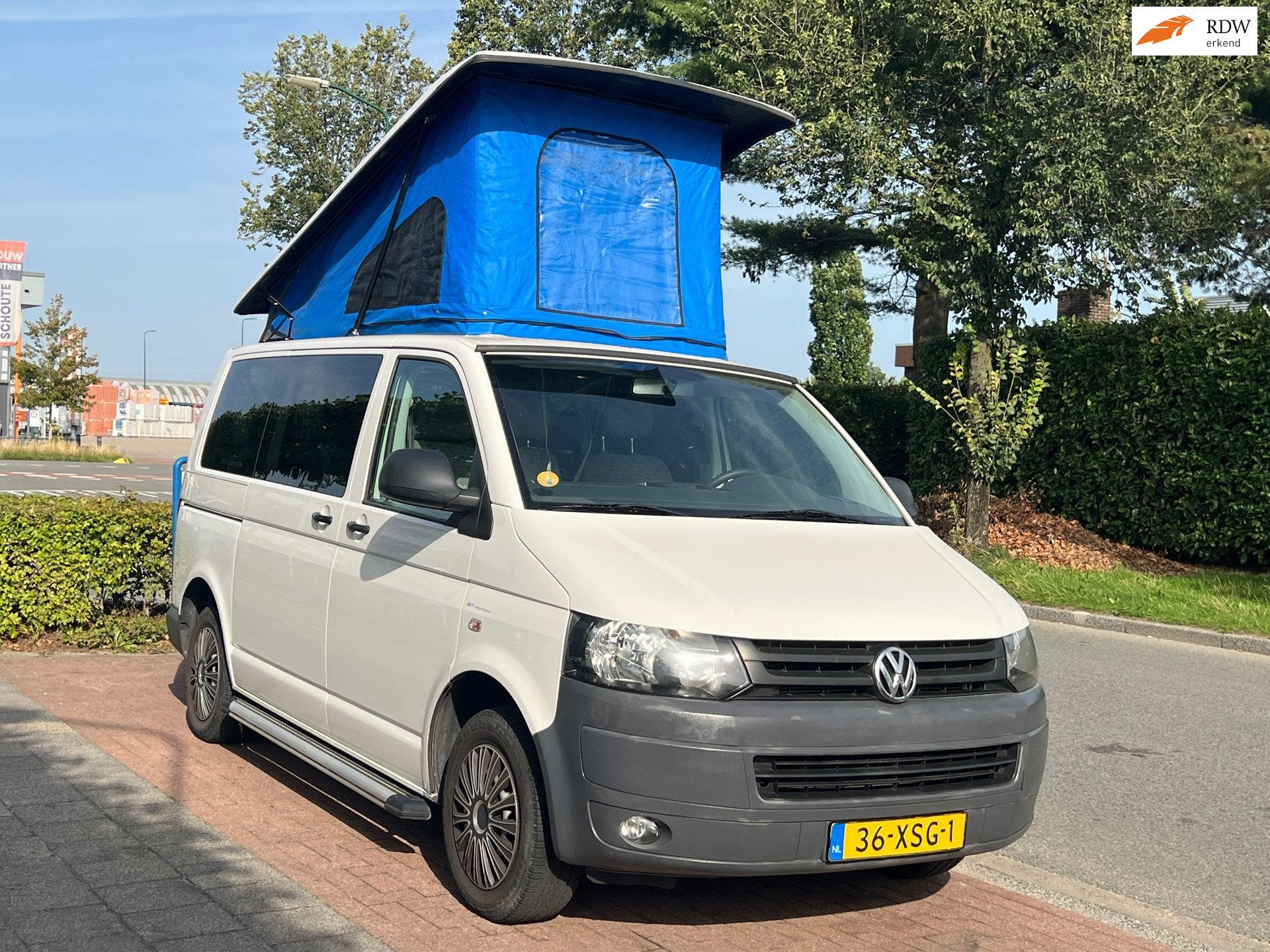 Volkswagen Transporter 2.0TDI *CAMPER| 6 Zitplaatsen, Buscamper of Camperbus, Volkswagen, Bedrijf, Airconditioning