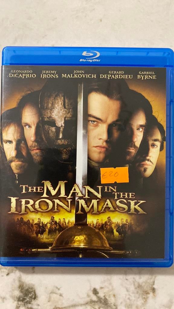The man in the iron mask blu ray, Ophalen of Verzenden, Zo goed als nieuw, Avontuur
