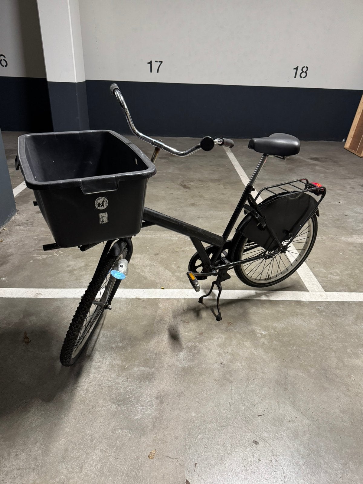 Sterke Azor Workcycles Bakfiets Hondenfiets transportfiets, Ophalen, Gebruikt