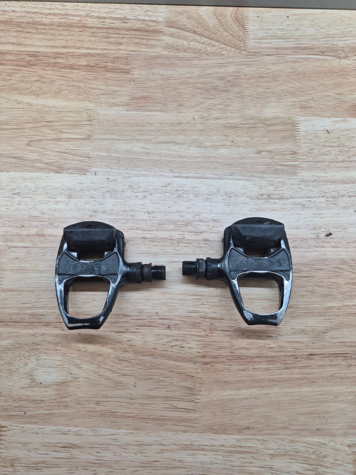 Shimano SPD-SL Klikpedalen, Crankstel of Pedalen, Gebruikt, Kunststof, Ophalen of Verzenden