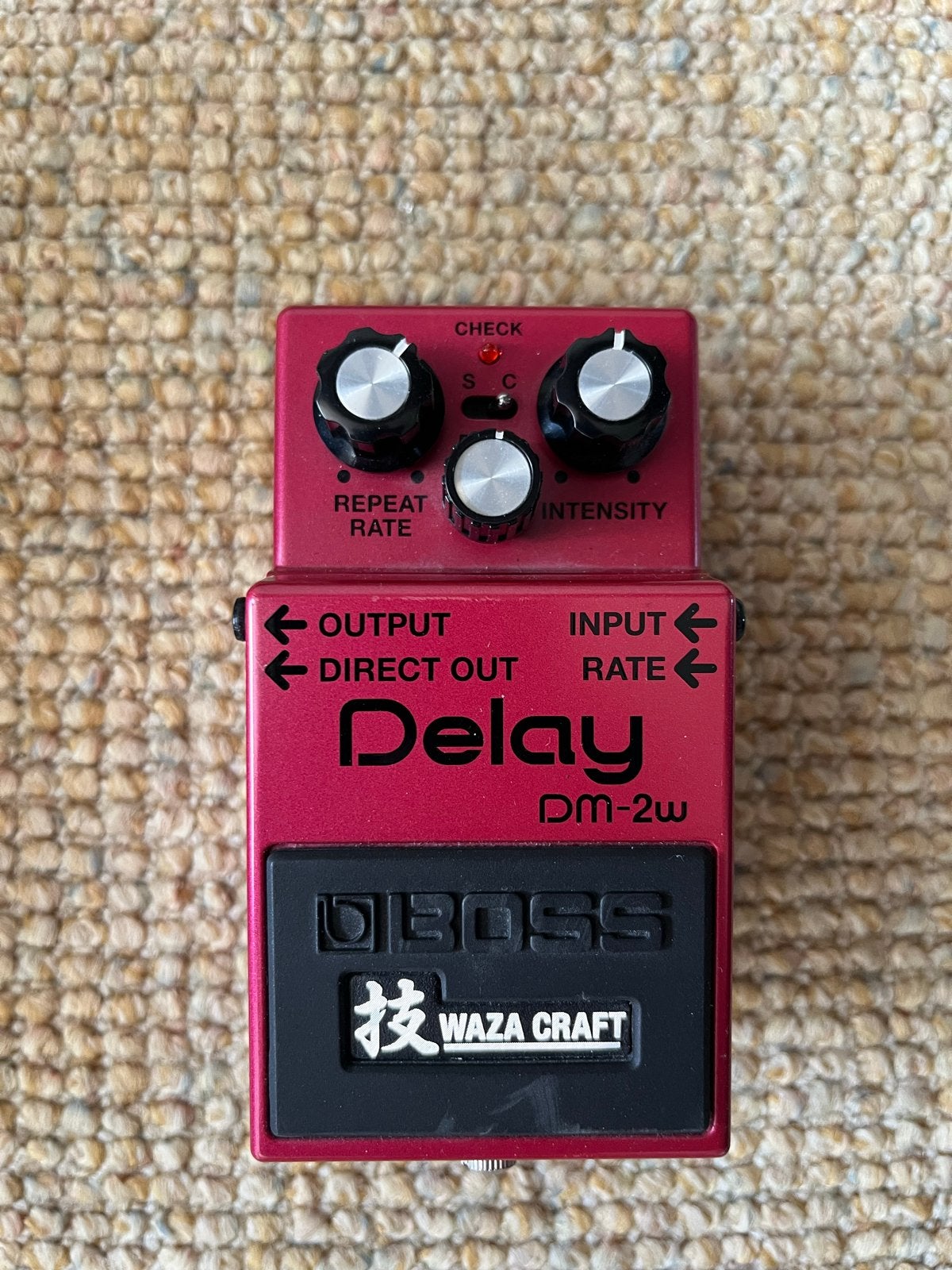 Boss DM-2w Waza Craft Delay Pedaal, Ophalen of Verzenden, Zo goed als nieuw, Delay of Echo