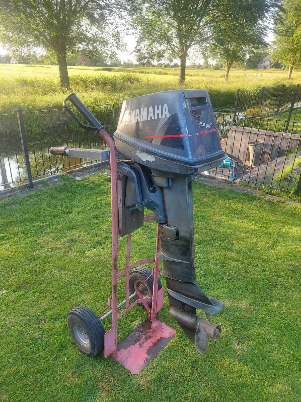 Yamaha 6pk 2takt langstaart, Ophalen of Verzenden, Gebruikt
