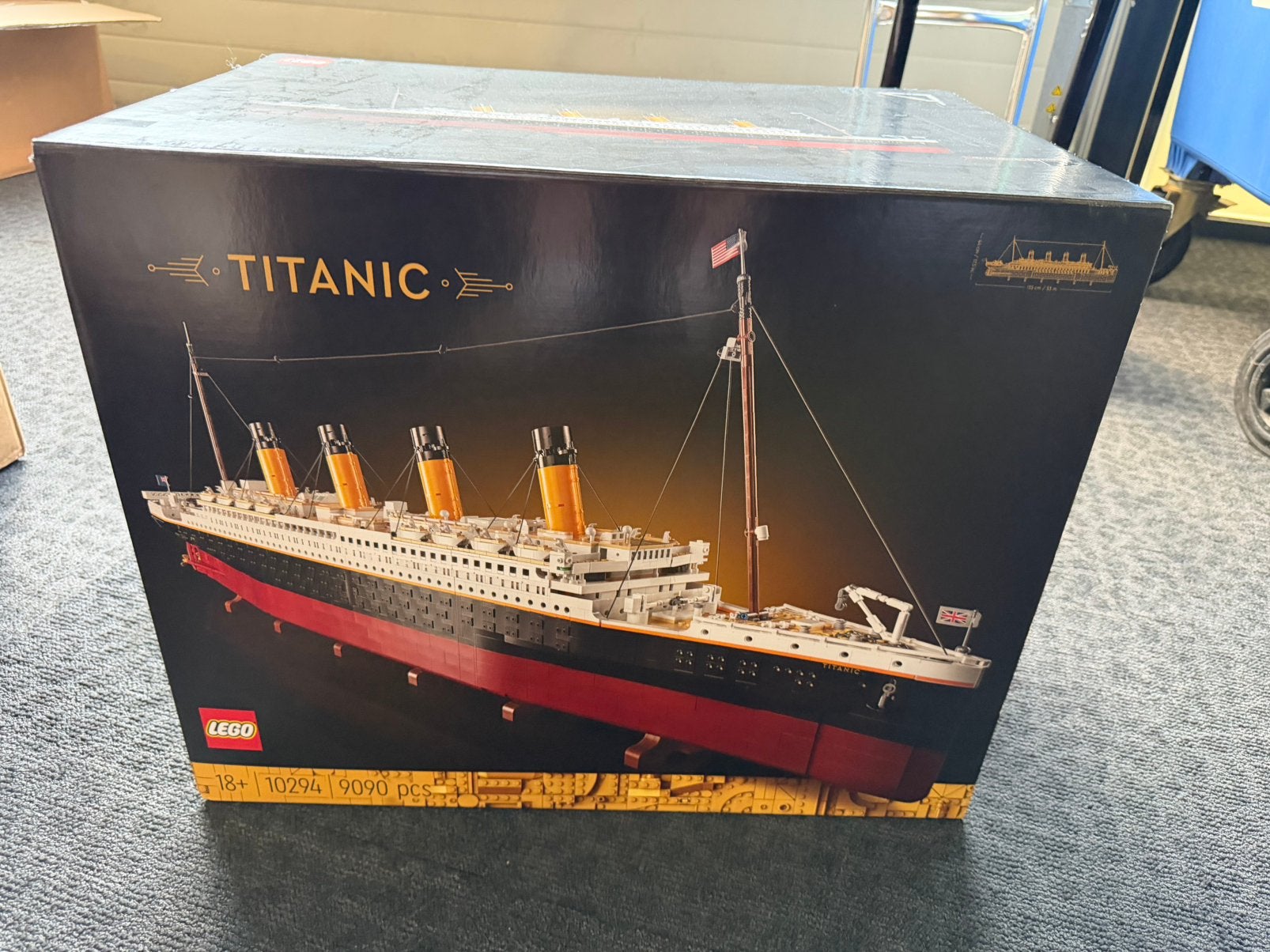 LEGO Titanic 10294 - goede staat, Kinderen en Baby's, Speelgoed | Duplo en Lego, Ophalen, Lego, Info@lego.com, Denemarken