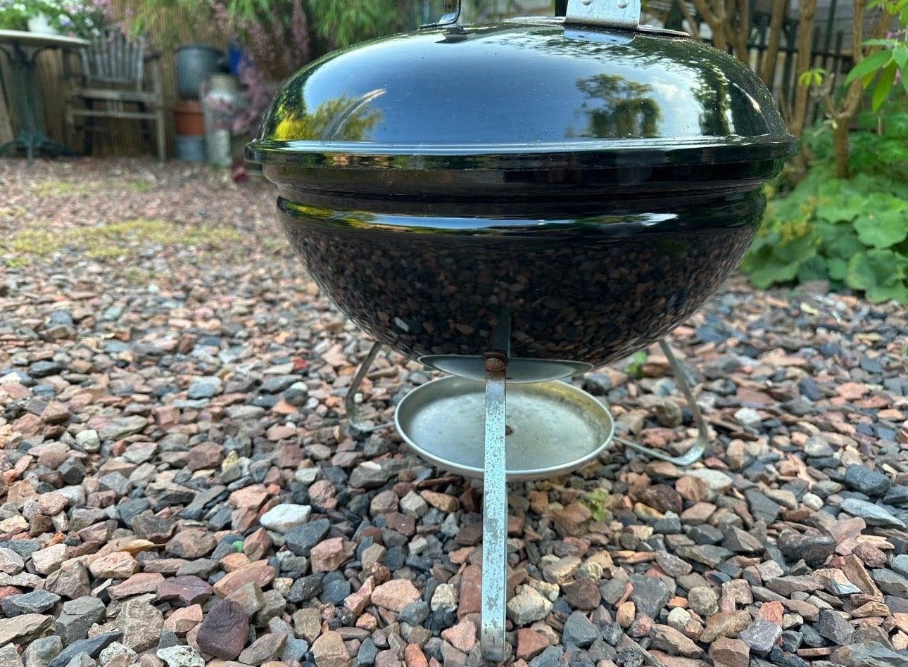 Weber Smokey Joe Premium Houtskoolbarbecue Zwart, Ophalen, Gebruikt