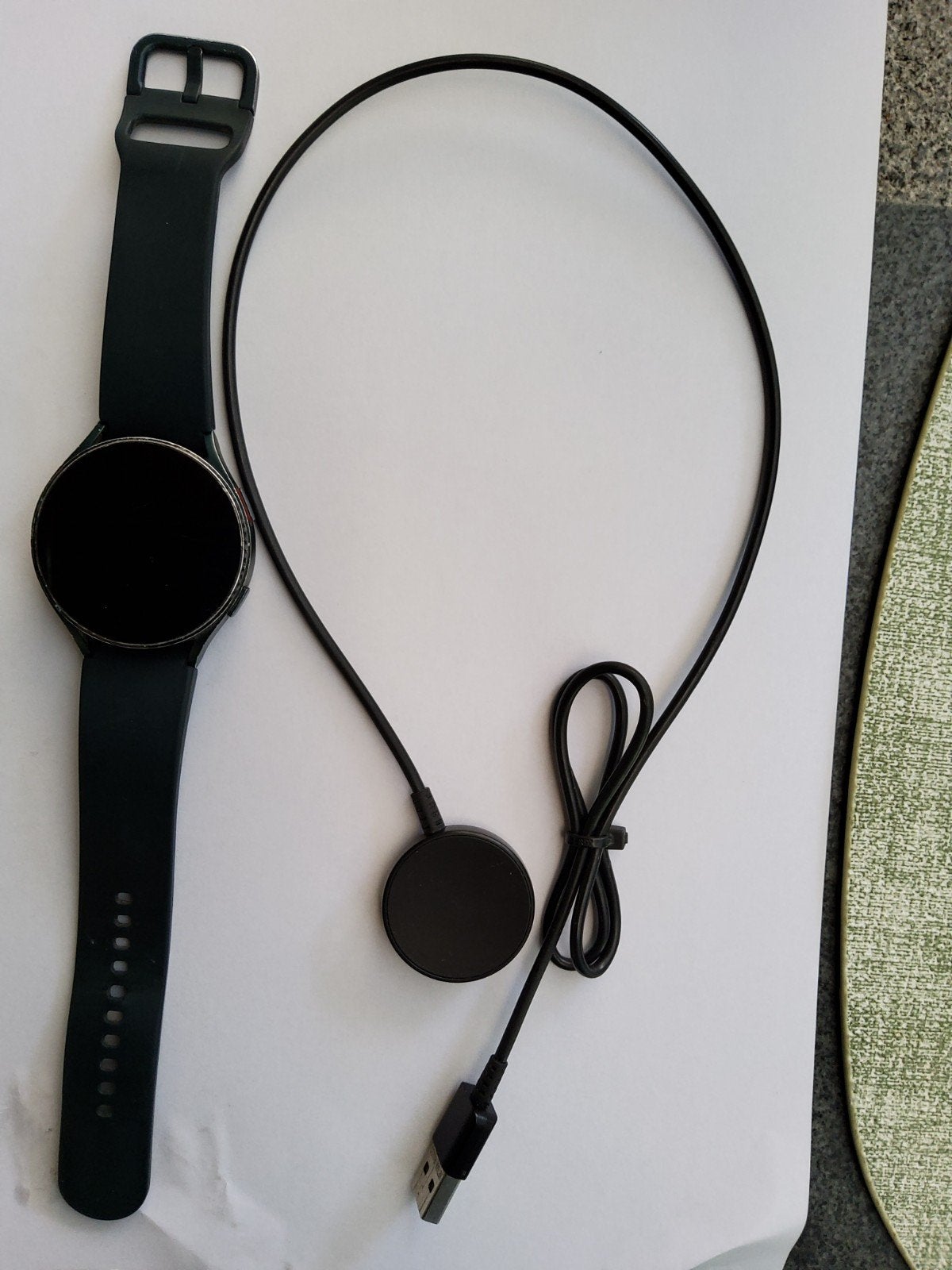 Samsung Galaxy Watch 4 - Werkt perfect, Sieraden, Tassen en Uiterlijk, Smartwatches, Ophalen of Verzenden, Gebruikt, Blauw, Samsung galaxy watch 4 44mm