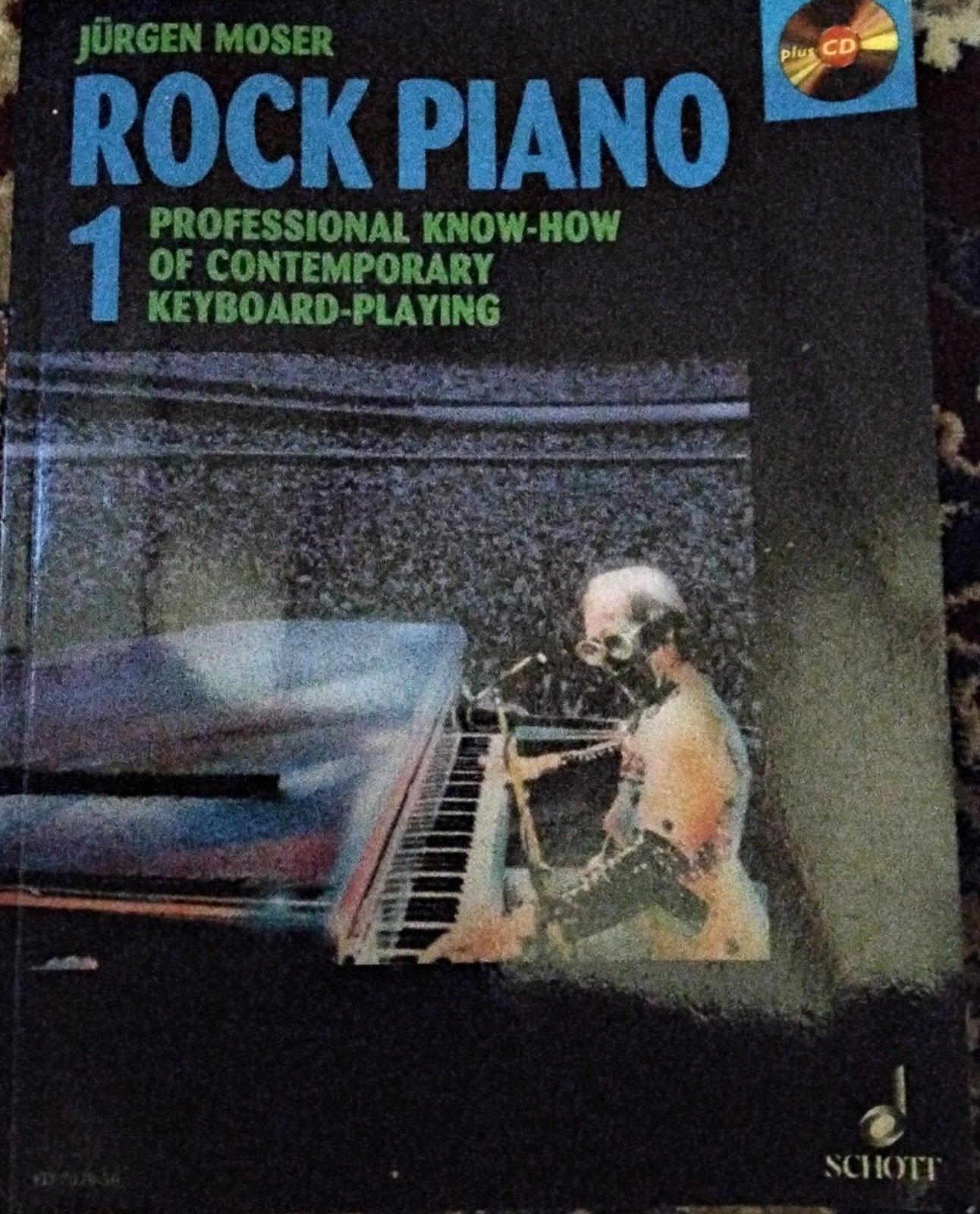 Jurgen Moser Rock Piano 1 .inclusief CD., Ophalen of Verzenden, Les of Cursus, Piano