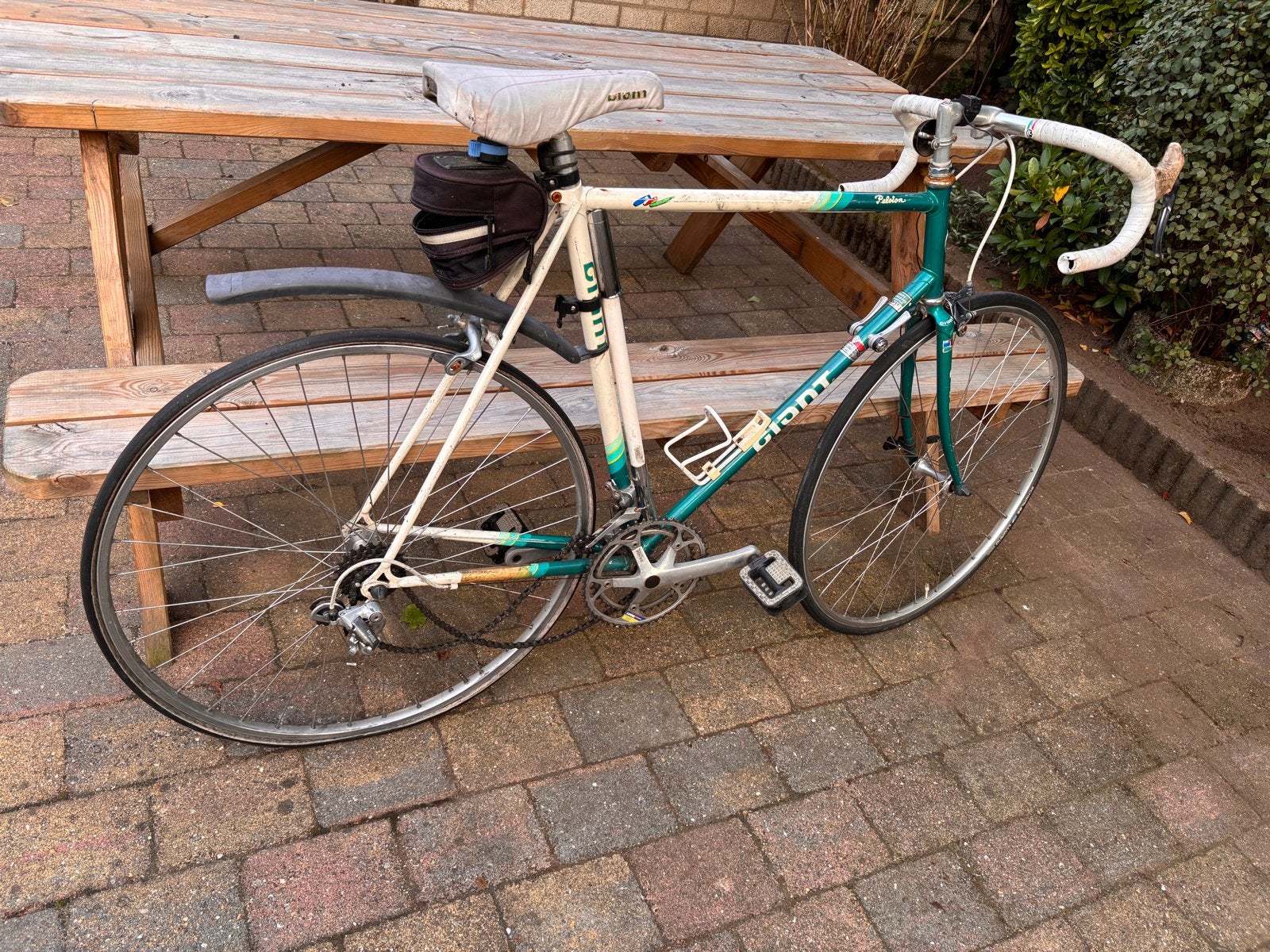 Vintage Giant Peloton racefiets, Ophalen, Gebruikt, Staal, Giant