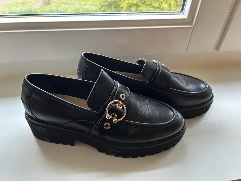 Nubikk loafers maat 41 zwart dames, Kleding | Dames, Schoenen, Ophalen of Verzenden, Zo goed als nieuw, Zwart, Instappers