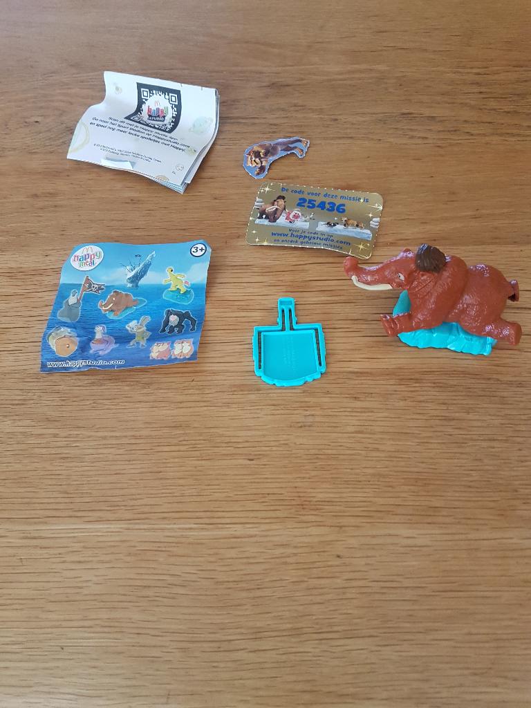 Manny 2012, happy meal Mc. Donalds, nieuw, Ophalen of Verzenden, Nieuw