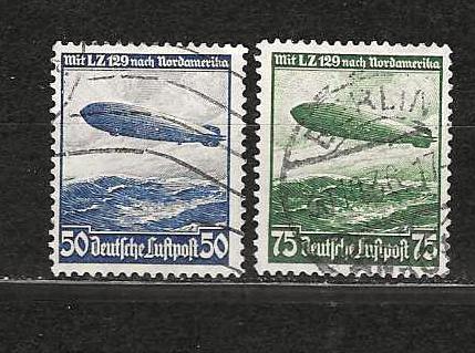 Reich 606-607, Ophalen of Verzenden, Duitse Keizerrijk, Gestempeld