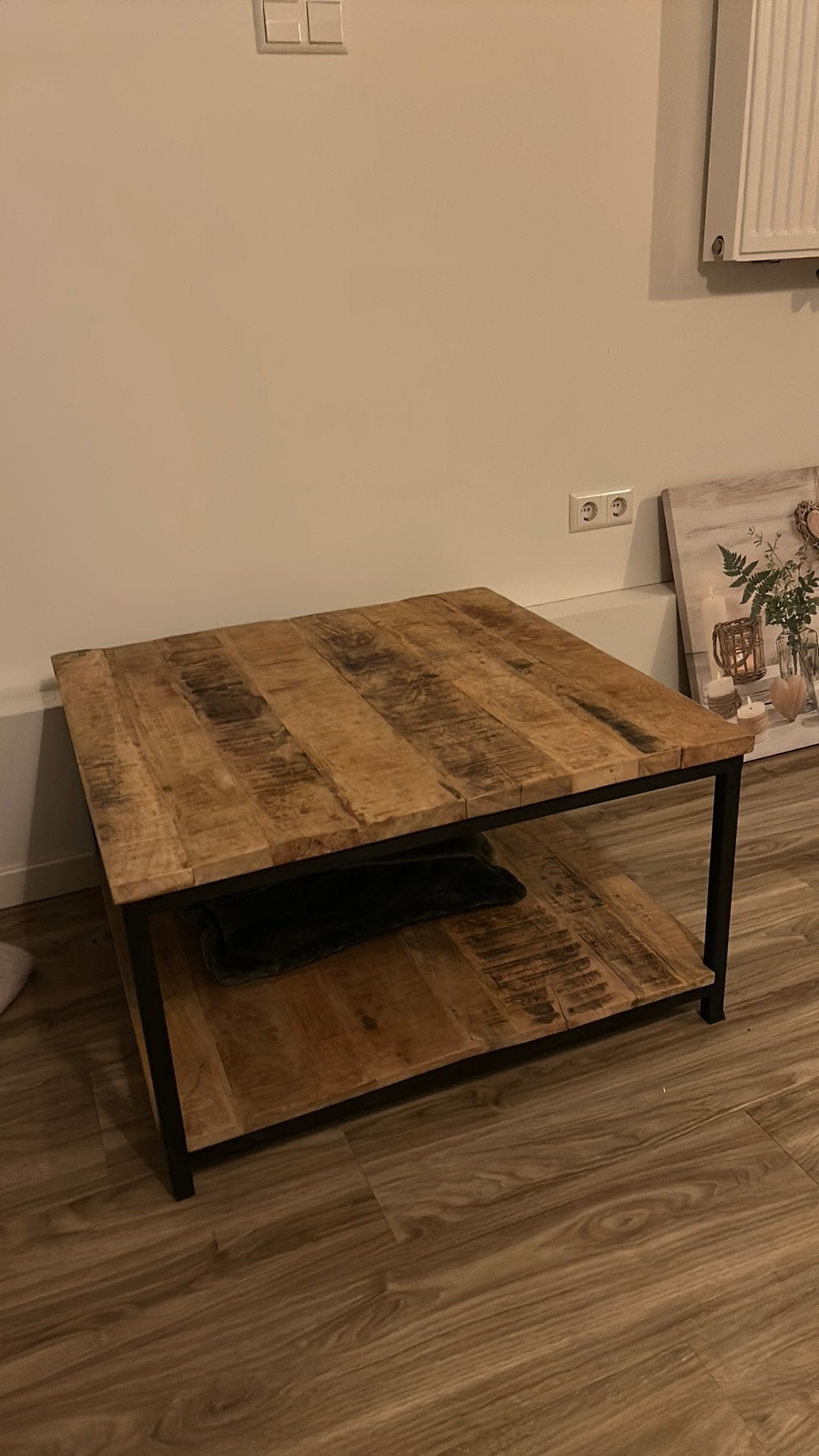 Salon tafel hput, 100 tot 150 cm, Zo goed als nieuw, Rechthoekig, 50 tot 100 cm