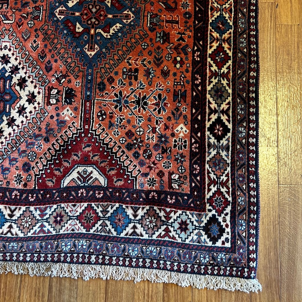 perzisch tapijt yalameh – 205 x 205 cm - Gratis bezorgd, TTM Wonen, Meubels – (Perzische) Tapijten en Woonaccessoires, Vierkant