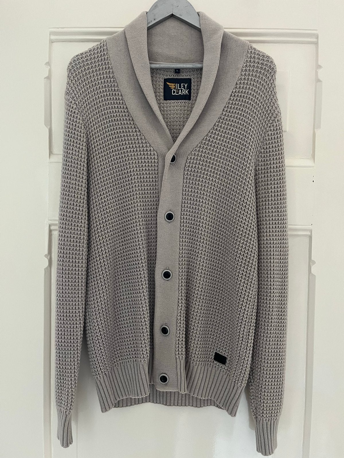 Riley & Clark Heren Vest Maat L, Kleding | Heren, Ophalen of Verzenden, Zo goed als nieuw, Maat 52/54 (L), Grijs