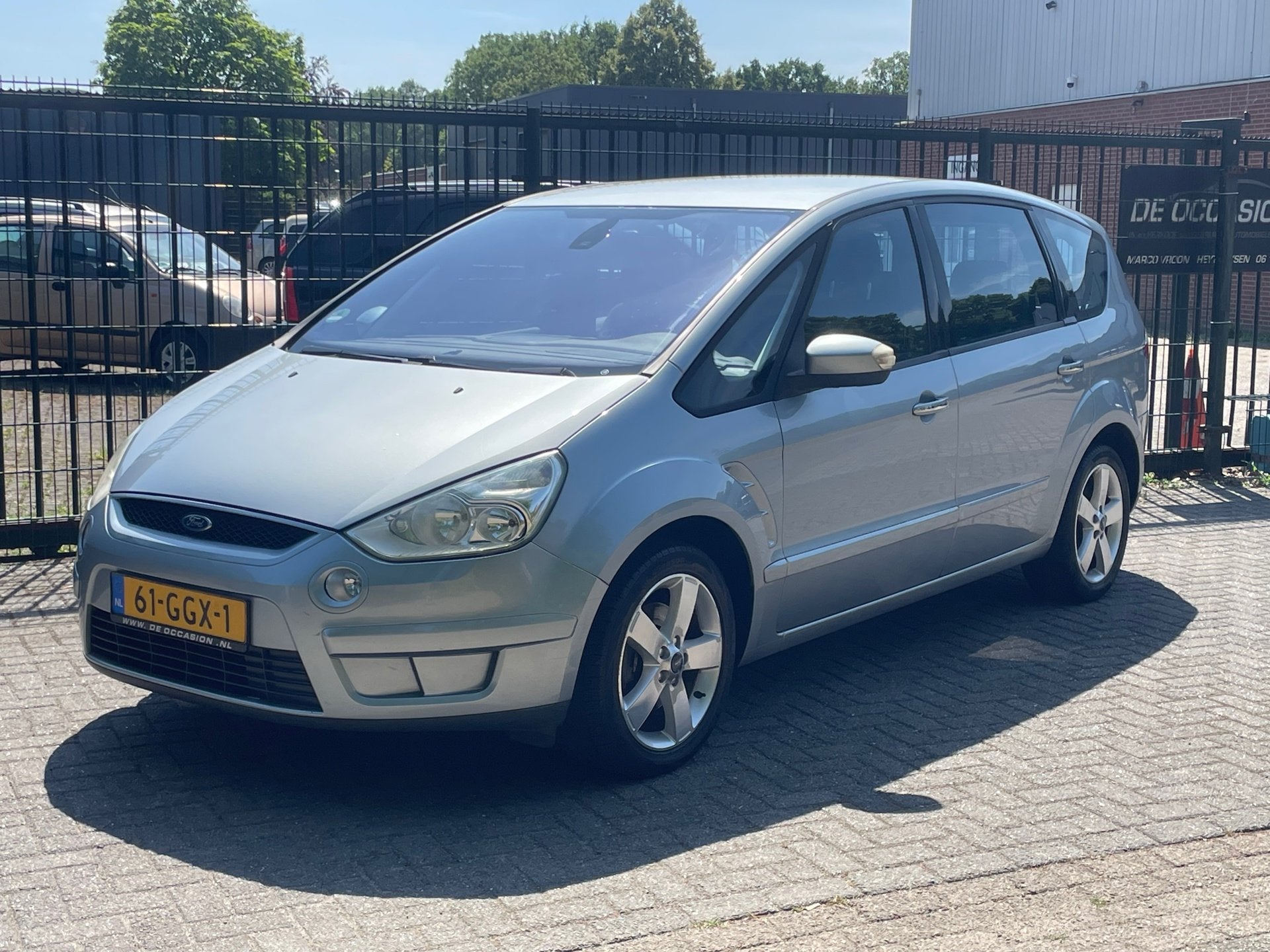 Ford S-Max 2.0-16V Limited 7 persoons, Auto's, Ford, Voorwielaandrijving, Stof, Gebruikt, Zwart