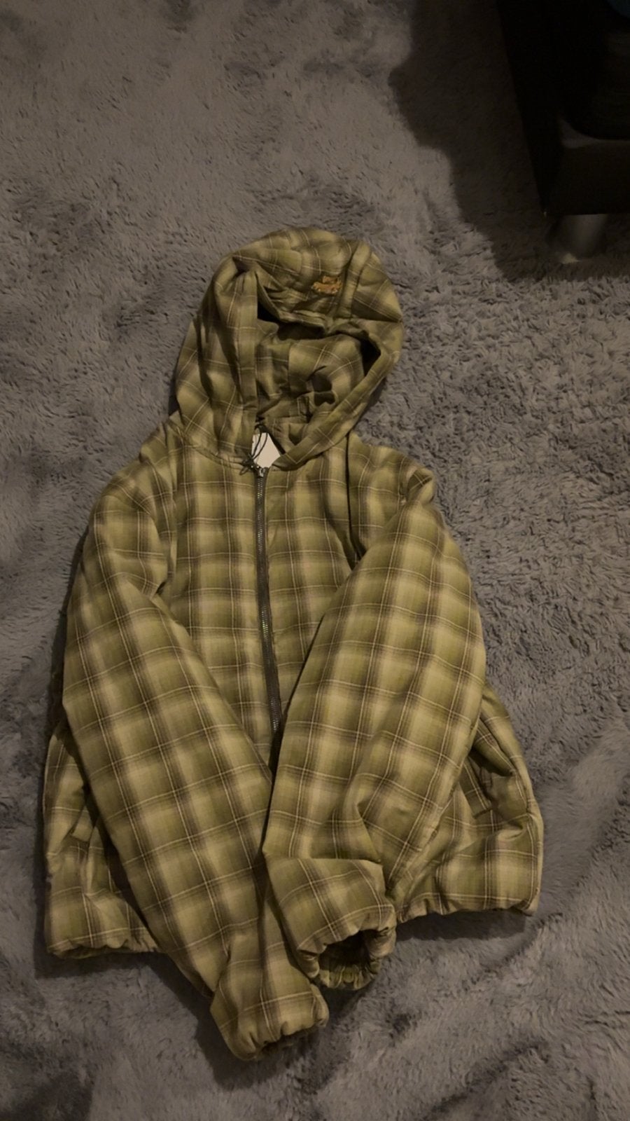 Zara geruit jack met capuchon - Nieuw met kaartjes, Ophalen of Verzenden, Nieuw, Groen