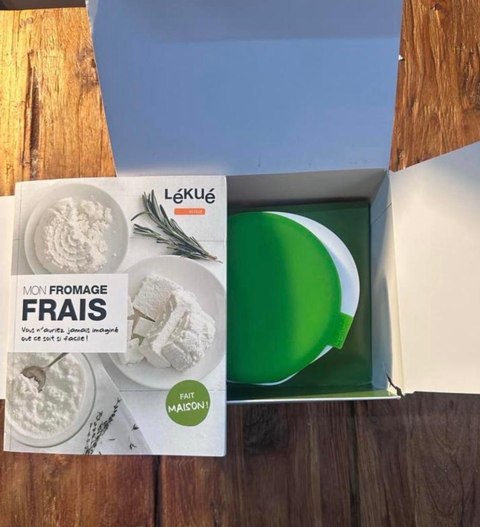 Lékué Mon Fromage Frais - Maak je eigen verse kaas, Overige typen, ., Kunststof, Nieuw