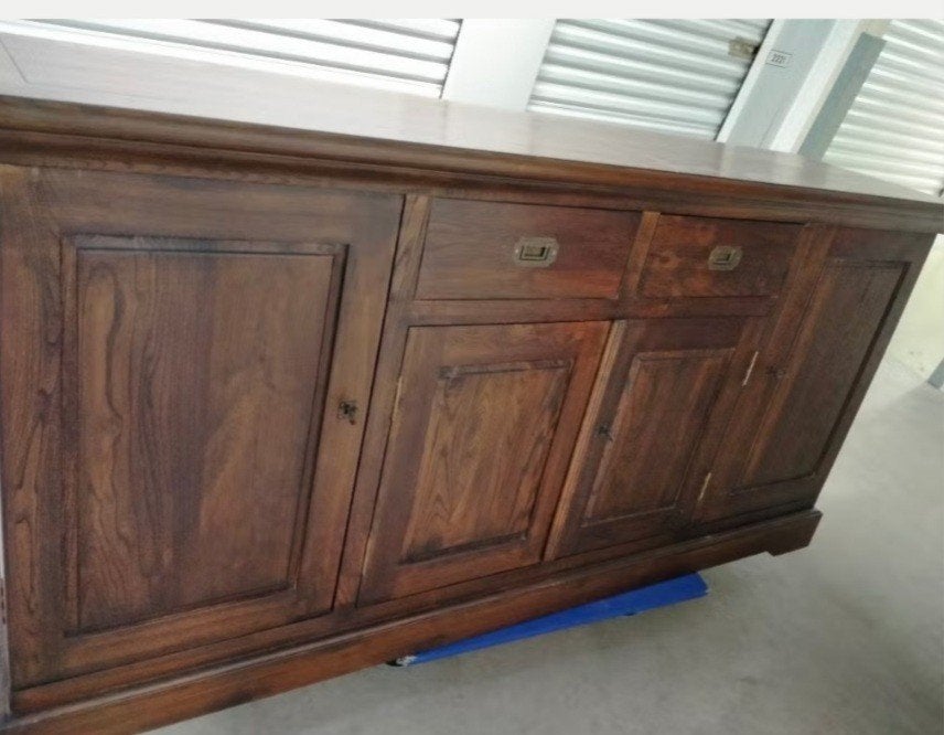 Teakhouten Dressoir, Ophalen, 150 tot 200 cm, Teakhout, Nieuw