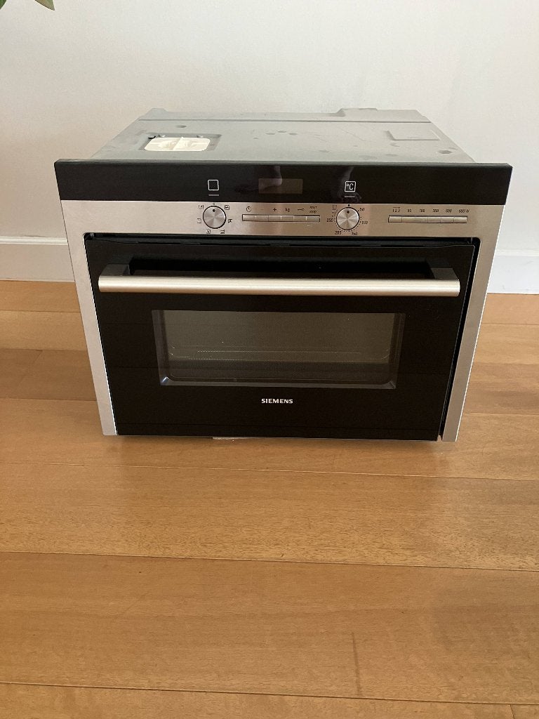 Siemens Combimagnetron HB84K552 – klein defect, Witgoed en Apparatuur, Ophalen, 45 tot 50 cm, Siemens, Combi-oven