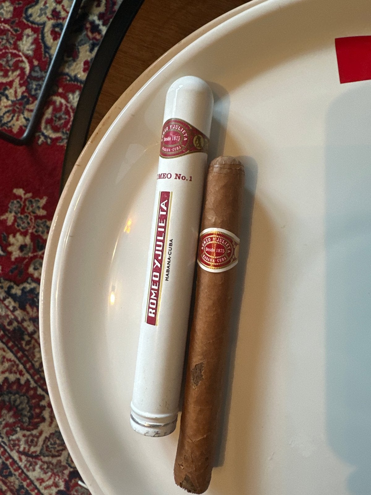 Romeo y Julieta No. 1 havana cuba sigaar met koker, Verzamelen, Ophalen of Verzenden, Nieuw, Overige typen