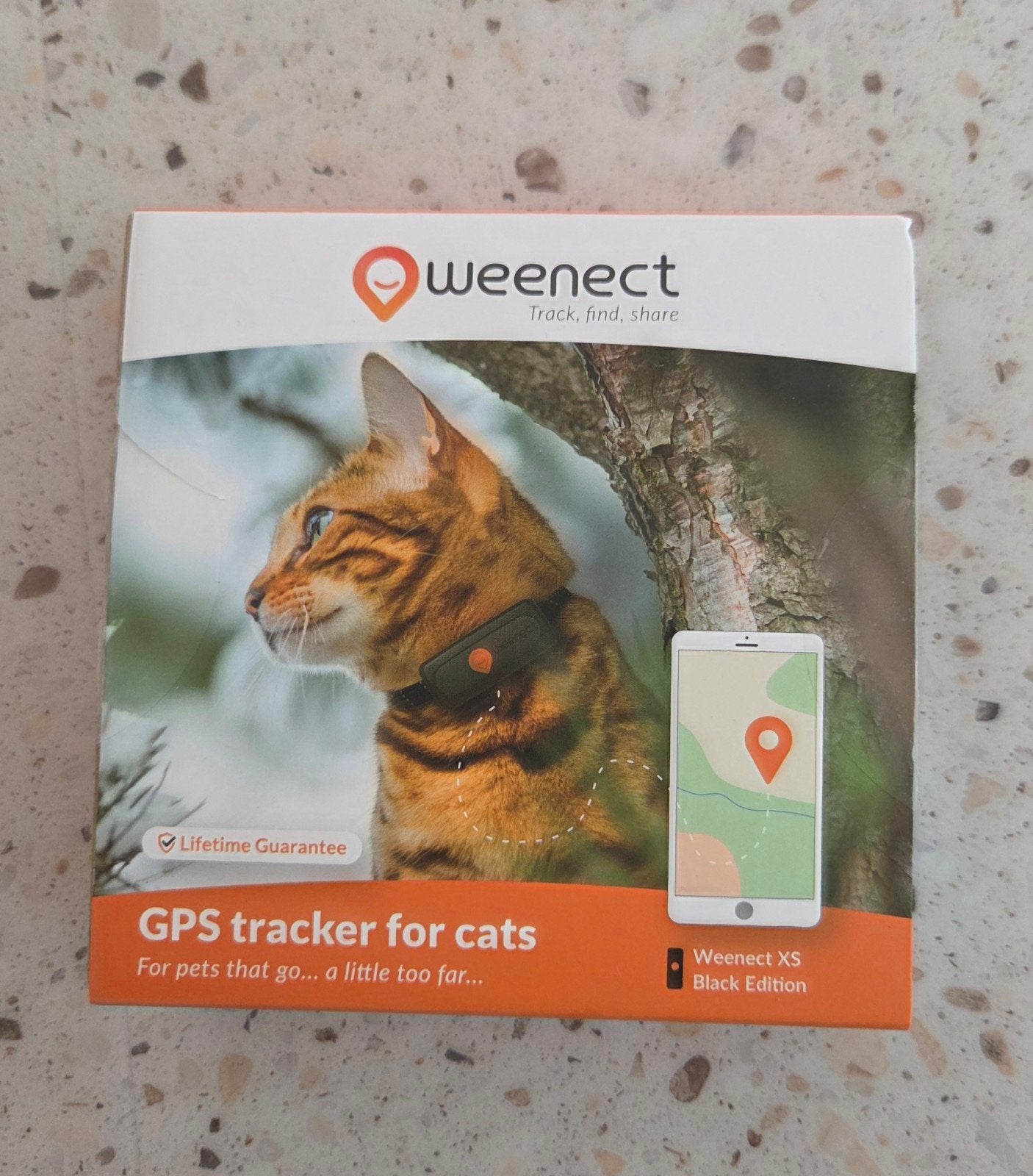 Weenect XS Tracker kat, Ophalen of Verzenden, Zo goed als nieuw