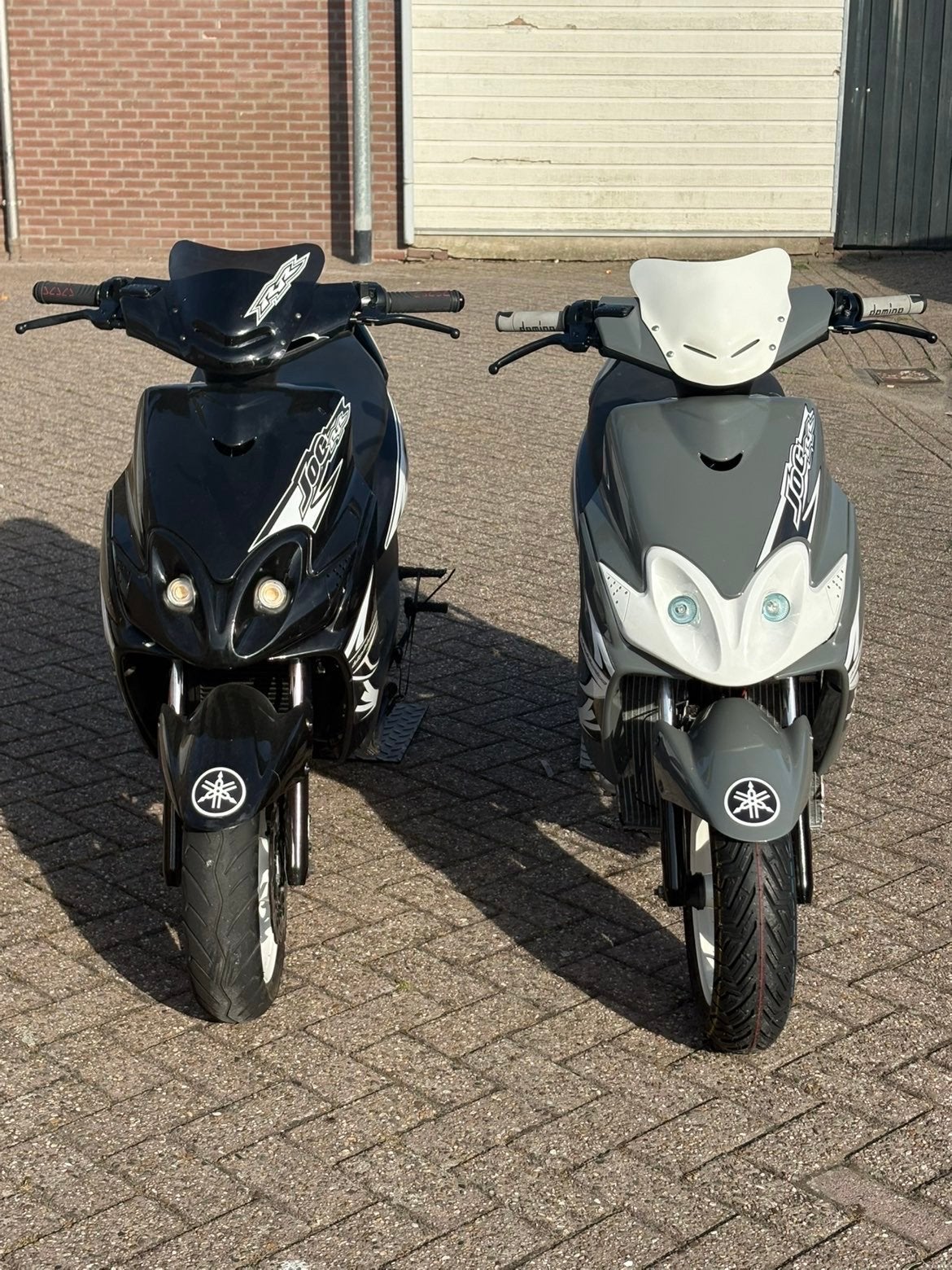 Yamaha jog rr Scooters  Grijs met wit, Ophalen, Gebruikt, Overige typen, Yamaha
