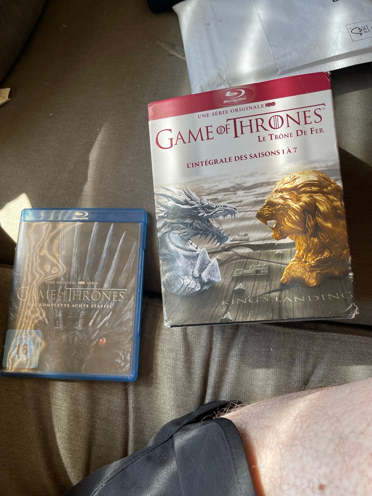 Game of Thrones Blu-ray Boxset Seizoen 1-7 + Seizoen 8, Cd's en Dvd's, Blu-ray, Avontuur, Vanaf 16 jaar, Nederlands, Boxset