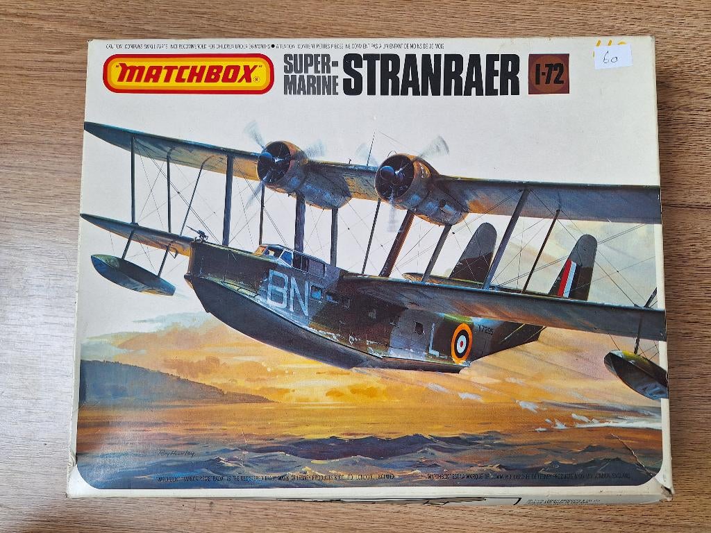 1:72 1/72 Matchbox Supermarine Stranraer, Overige merken, 1:72 tot 1:144, Ophalen of Verzenden, Zo goed als nieuw