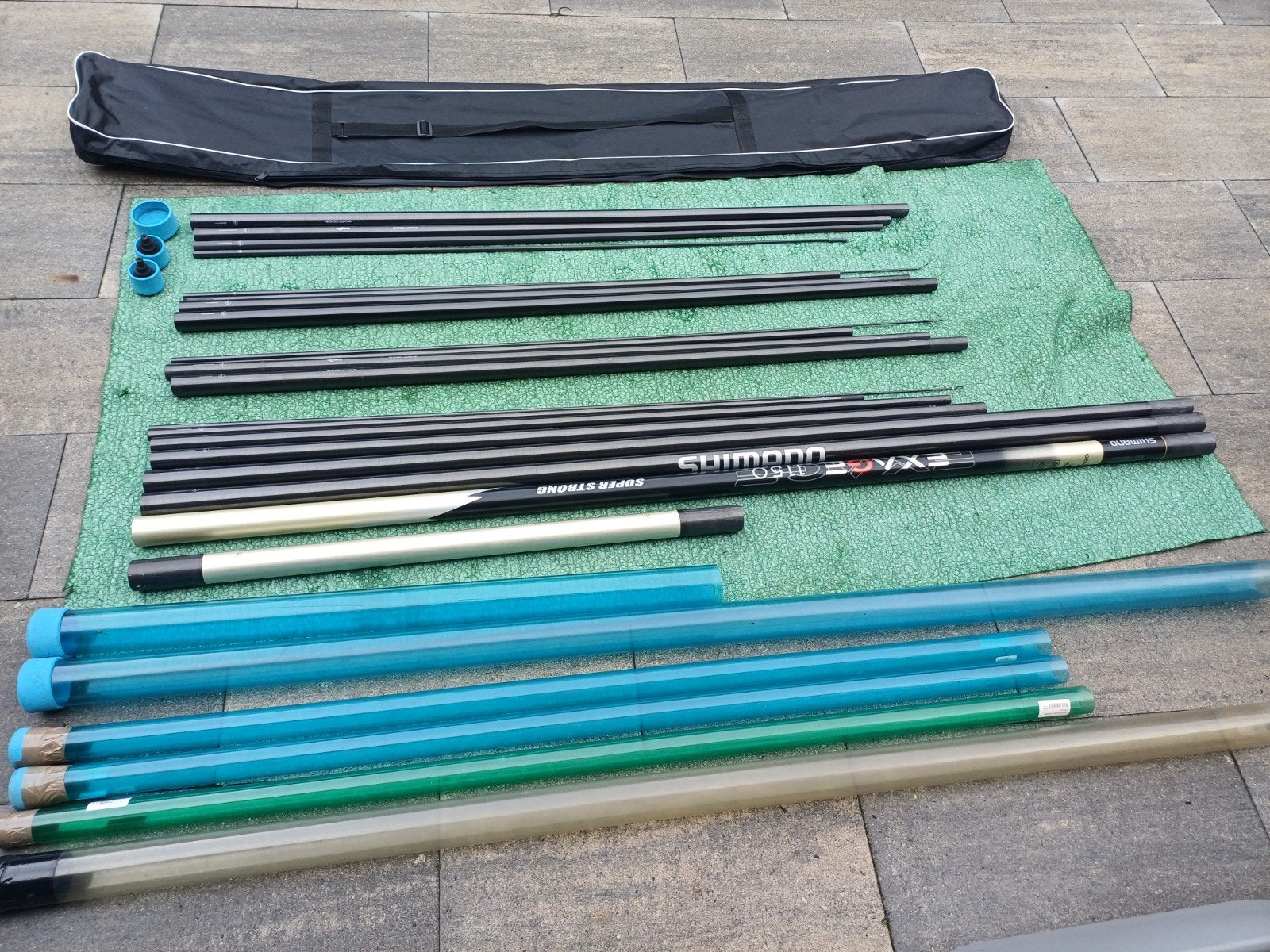 shimano exage.CX super strong11.5m pack, Ophalen, Zo goed als nieuw, Vaste hengel