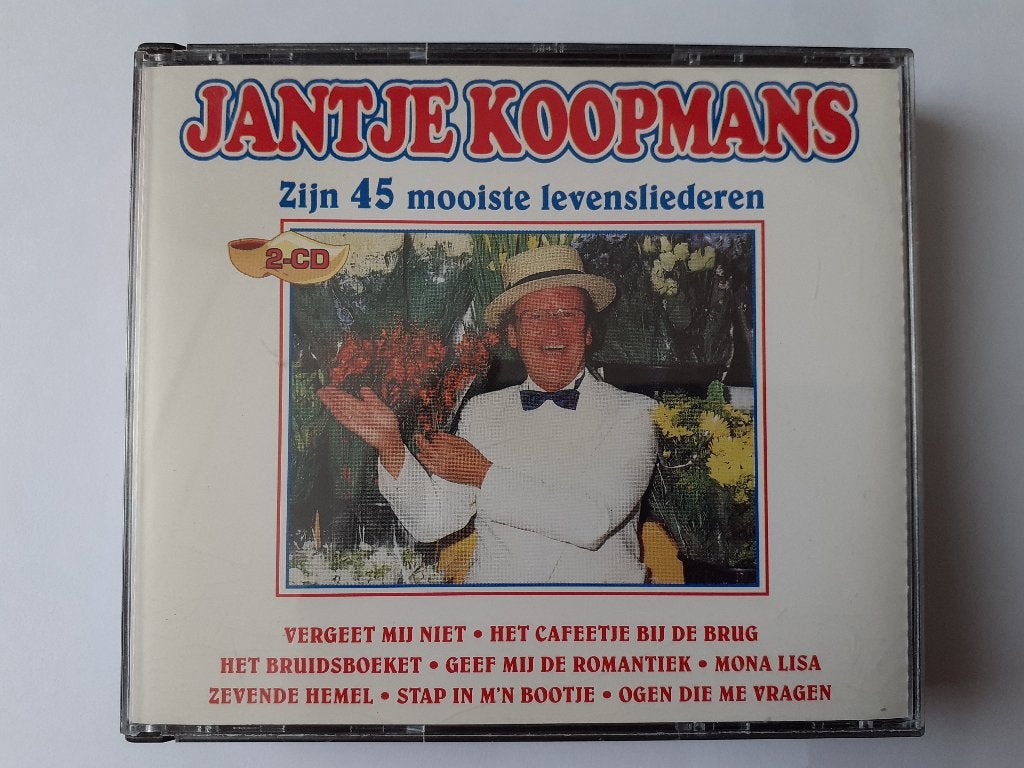 Jantje koopmans - zijn 45 mooiste levensliederen, Verzenden, Zo goed als nieuw, Levenslied of Smartlap, Album