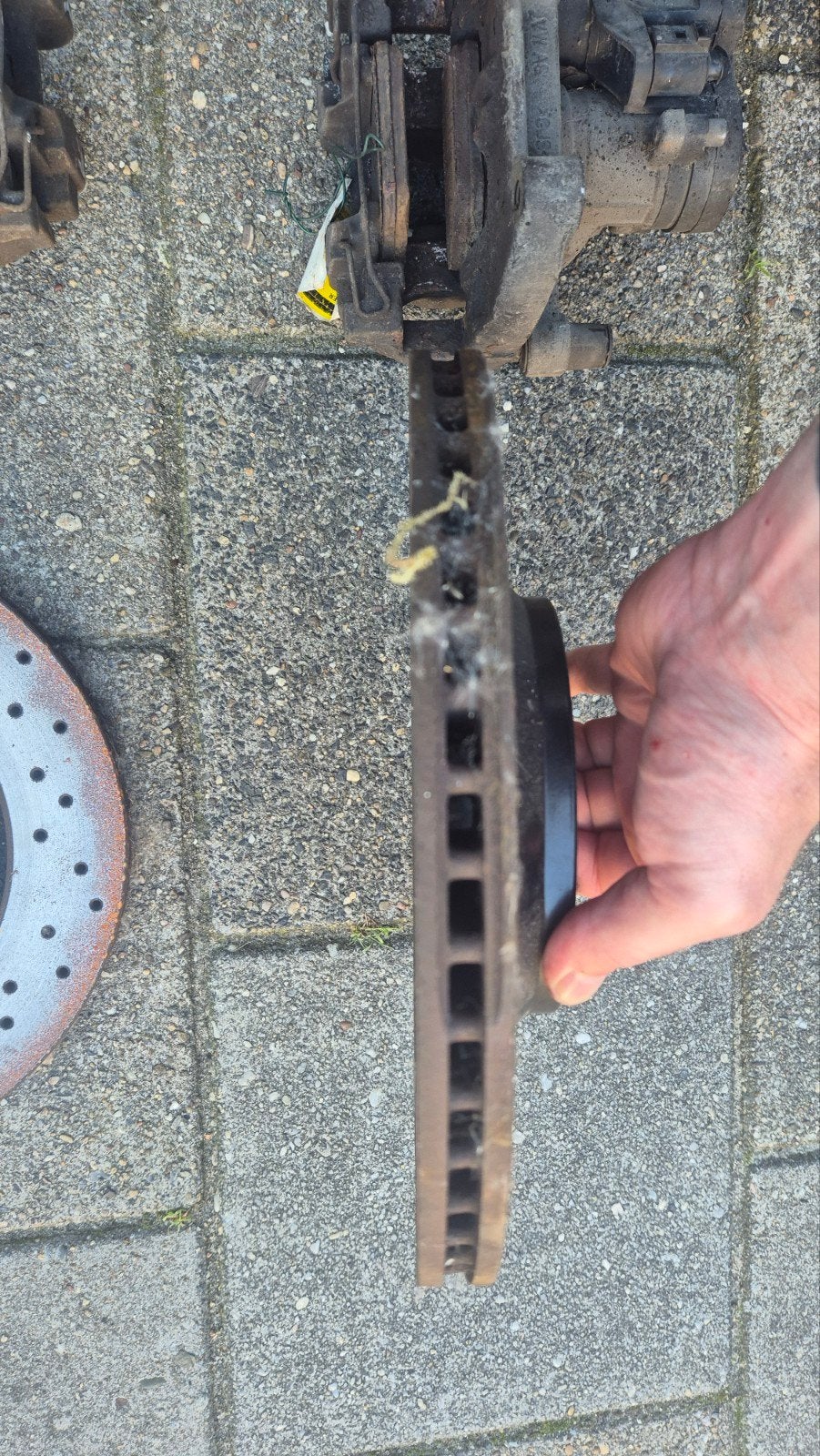 Brembo 310mm schijven en remklauwen - Upgrade achterremmen, Ophalen, Gebruikt, Universele onderdelen