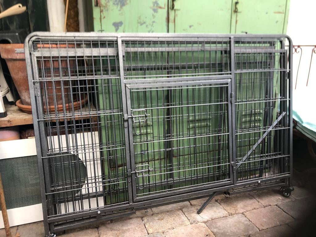 Heavy duty bench, Dieren en Toebehoren, Hondenbenches, Ophalen, Zo goed als nieuw