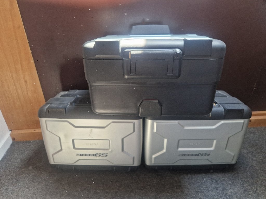 BMW Vario Koffeset incl topkoffer en binnentassen, Motoren, Ophalen, Gebruikt
