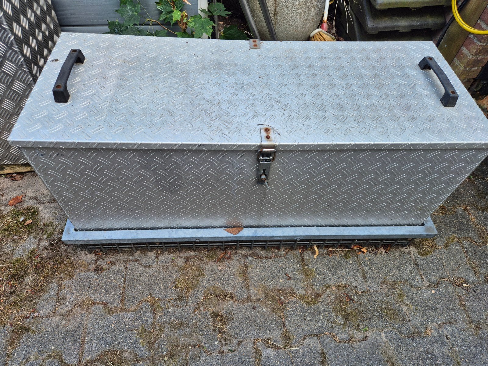 Aluminium bagagebak trekhaak, Ophalen, Gebruikt, Bak of Kist, 35 tot 50 cm