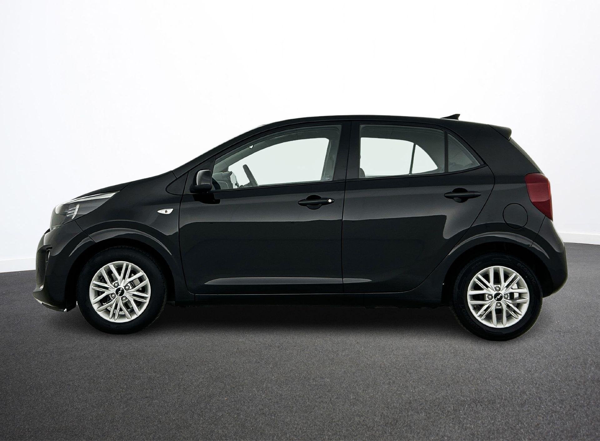Kia Picanto 1.0 DPi DynamicLine Automaat Navigatie Apple Car, 877 kg, Stof, Gebruikt, 4 stoelen