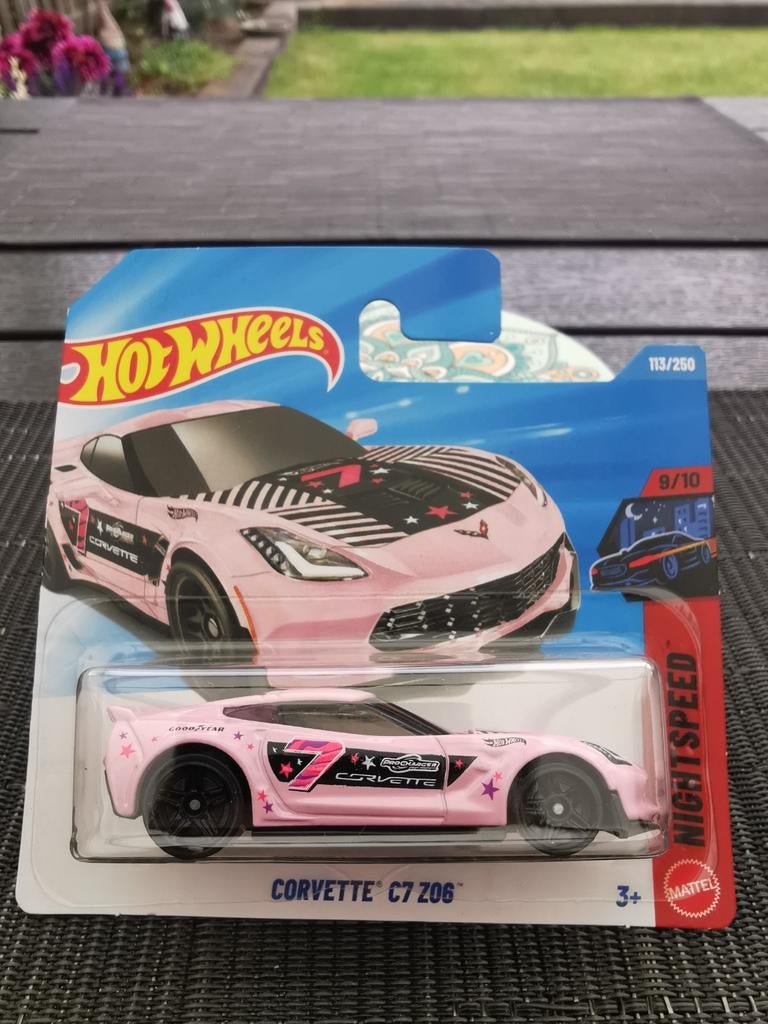 HotWheels Corvette C7 Z06, Ophalen of Verzenden, Nieuw, Auto