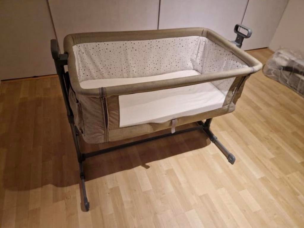Kinderkraft Co-sleeper - Zijbedje voor baby's, Ophalen of Verzenden, Zo goed als nieuw, Wieg