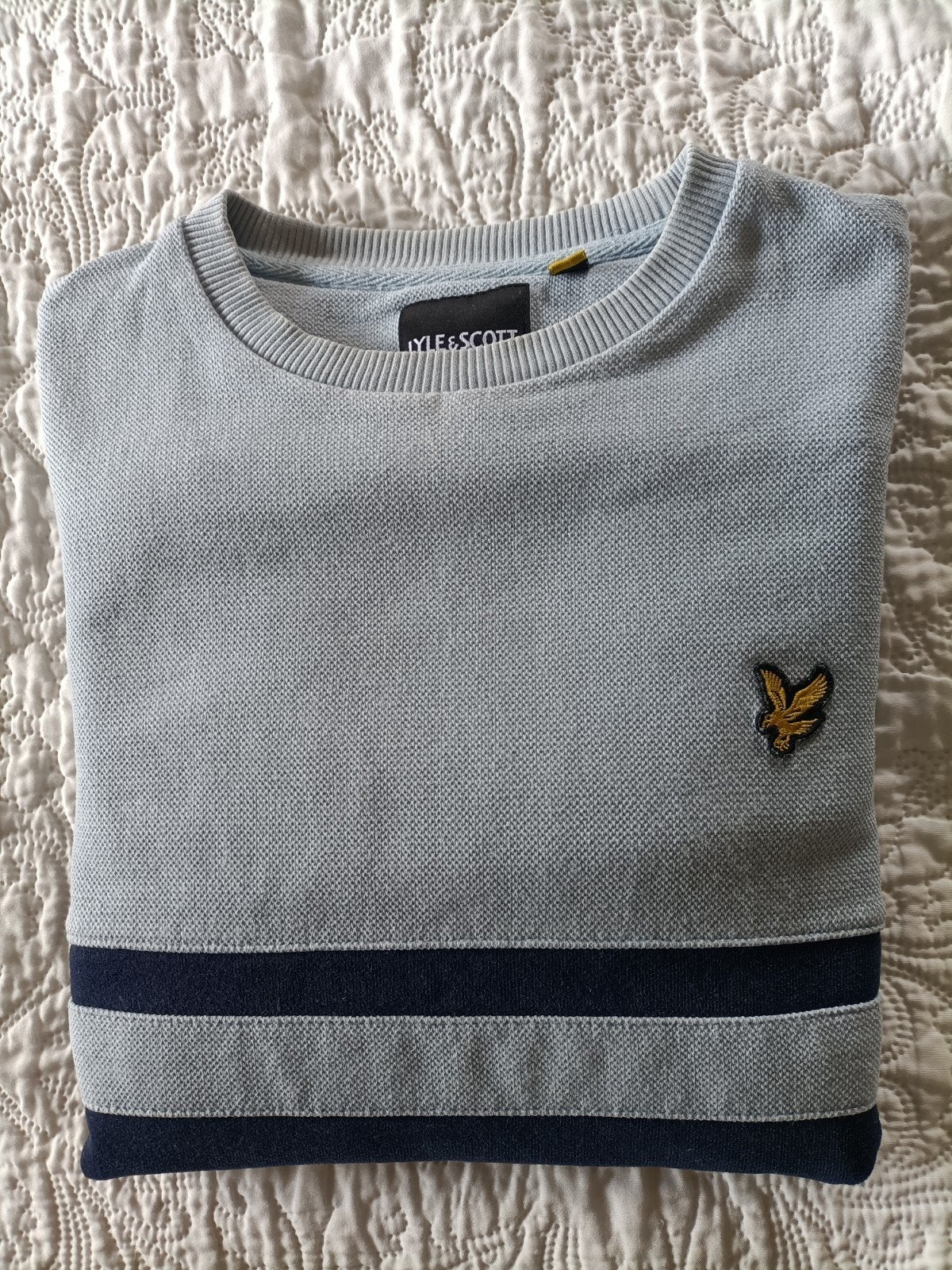 Lyle & Scott trui XS, Kleding | Heren, Blauw, Ophalen of Verzenden, Zo goed als nieuw, Lyle & Scott
