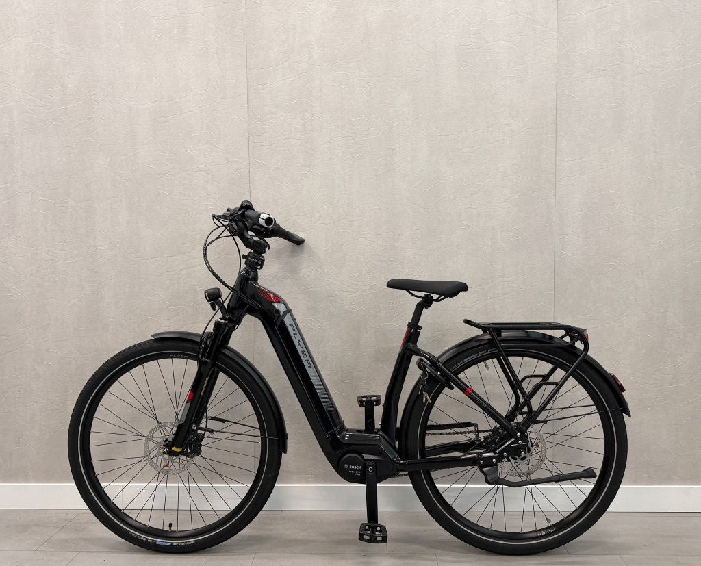 Flyer Go Tour 6 Bosch Active Line Plus 6799KM 49CM 500Wh, Niet ingevuld, Ophalen of Verzenden, Zo goed als nieuw, 47 tot 51 cm