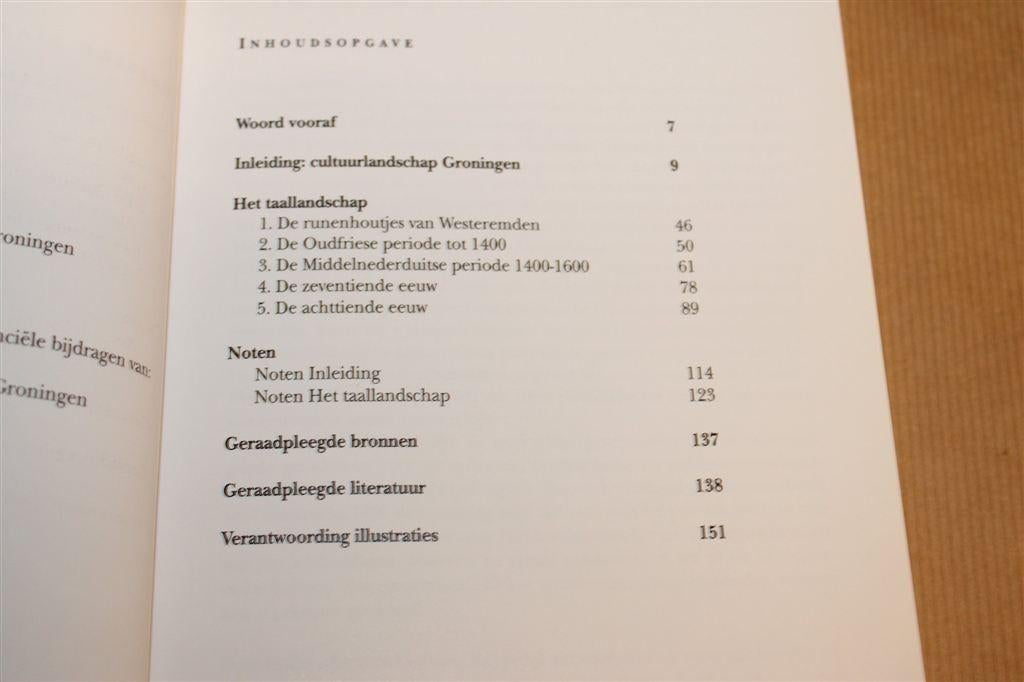 1.000 Jaar Gronings Taallandschap — Cultuurhistorische Studi, Ophalen of Verzenden, Zo goed als nieuw