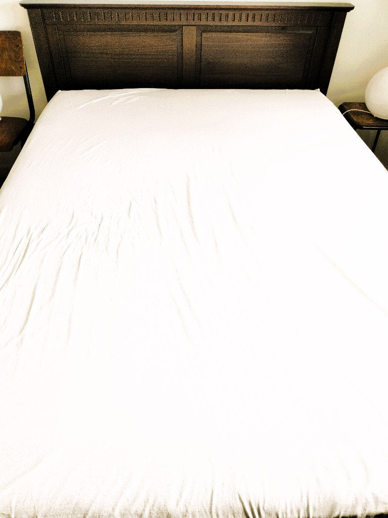 Tweepersoons bed, 140 x 200, Huis en Inrichting, Ophalen, Gebruikt, Overige kleuren, Tweepersoons