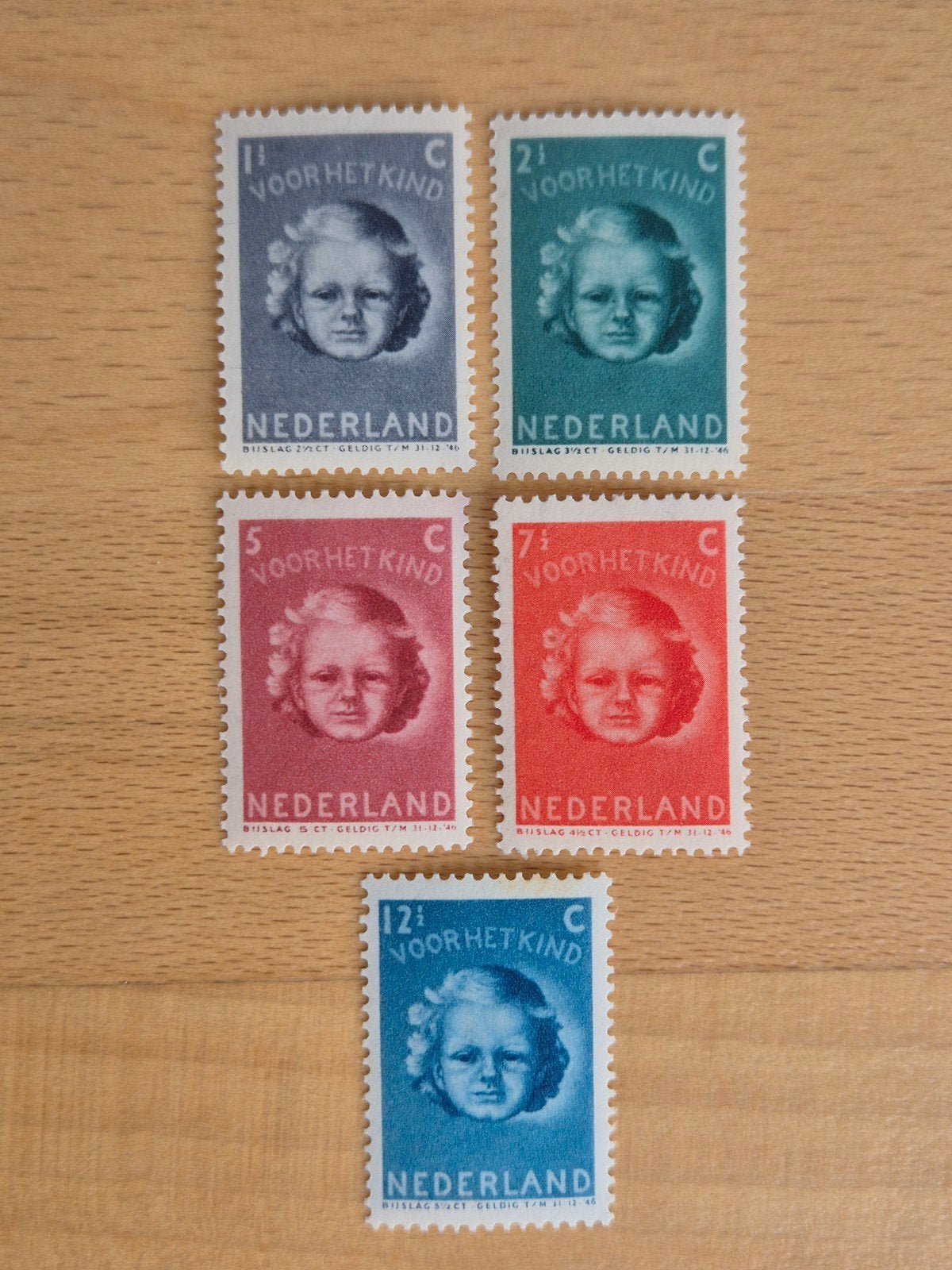 Nederland 1945 kinderpostzegels, Ophalen of Verzenden, Na 1940, Postfris