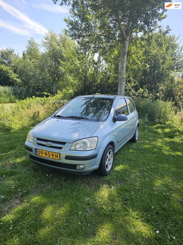 Hyundai Getz 1.3i GLS Sky, Auto's, Hyundai, Voorwielaandrijving, 4 cilinders, Blauw, Bedrijf