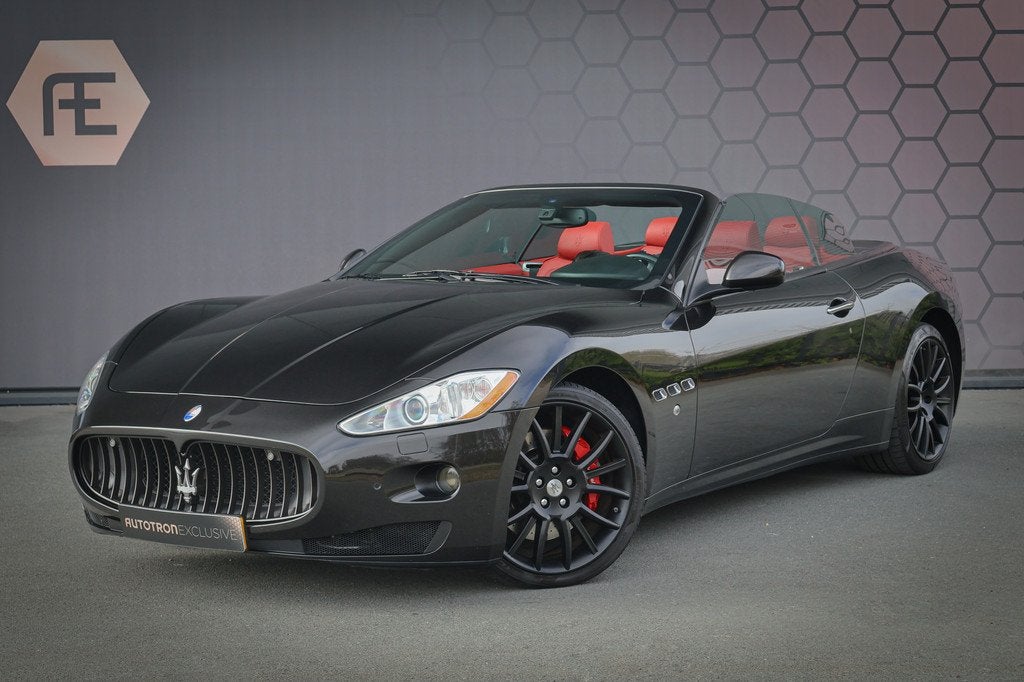 Maserati GranCabrio 4.7 V8 | STOELVERWARMING | CAPRISTO KLEP, Auto's, Maserati, Bedrijf, Te koop, GranCabrio, ABS, Achteruitrijcamera